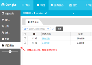 Gungho項(xiàng)目管理系統(tǒng)自定義菜單命令擴(kuò)展實(shí)現(xiàn)過程